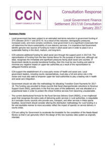 Local Government Finance Settlement 2017/18