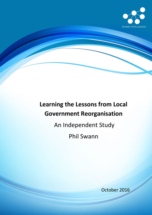 Learning the Lessons from Local Government Reorganisation